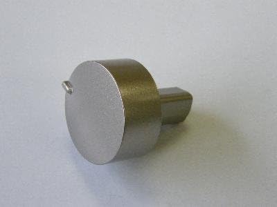 MFI Knob: Cooker: Hygena Diplomat ADP Series silver cooker control knob