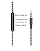 Earphones,Magnet Attraction in-Ear Headphones Sport Earbuds Earphones Stereo Bass 3.5mm Jack Headset with Mic and Volume Control (Black)