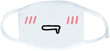 Acaciafashion White Anti-Dust Cute Mouth-Muffle Face Mask - 8