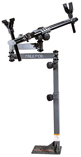 Bog TreePod Adjustable Ambidextrous Rifle Shooting Rest for Outdoor Range and Hunting