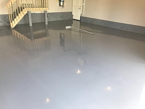 Light Gray | Floor Epoxy Resin for Garages, Basements, Warehouses, Retail Stores and More | Highly Durable | Resistant to Scratches, Spills, and Stains (3 Gallon/Light Gray)