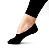 SHEEC - Women's No-Show Casual Socks (Black/Regular) - SoleHugger ACTIVE 2-Pair Pack