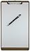 Trade Quest Legal Size Clipboard Low Profile Clip 9'' x 15'' Single (Pack of 1)