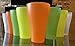 ATAZUA ML&LSK Unbreakable Dishwasher Safe Plastic Tumbler Cups - 17 oz - Set of 8