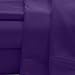 Baltic Linen Jersey Cotton Sheet Set Twin Purple 3-Piece Set