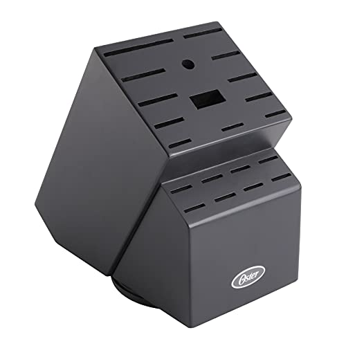 Oster Baldwyn HighCarbon Stainless Steel Kitchen Knife Cutlery Block