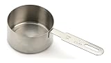 RSVP Endurance 18/8 Stainless Steel Dry Measuring Cup, 1-Cup