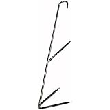 10x Fleischhaken (S-Haken) Aus Rostfreiem Edelstahl – 150 Mm Lang, Einseitig Angespitzt, Hitzebeständig Bis 1000°C