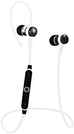 SALE!! Bluetooth Headphones V4.2, Wireless Sports Earphones with Mic, HD Sound with Bass, Noise Cancelling, Secure Fit, Long battery life for iPhone/Android (White)