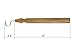 BeaverCraft Hook knife Wood Carving SK2 Long Knives Spoon Carving Tools 1.2'' Long handle 12'' Spoon Knife Wood Carving Tools Bowl Kuksa Carving Tool Double-Edged Crooked Knife