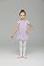 MdnMd Ballet Leotard for Girls with Skirted (Tag, Purple, Size (Tag 120) Age 4-6