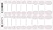 Jamberry White & Pink Tint Tip Mid Half Sheet Nail Wraps