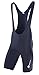 sponeed Men Cycling Ride Bibs Bicycle Pants Racing Fit Spinning Bib Shorts for Men Biking US XL Black