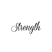 Tattify Strength Temporary Tattoo - Lift Me Not (Set of 2) - Other Styles Available - Fashionable Temporary Tattoos