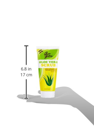Queen Helene Facial Scrub, Aloe Vera, 6 Ounce [Packaging May Vary]