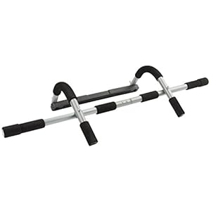 Ultrasport Uniseks 4-1 Optrekstang, deurstang bovenlichaamtrainer, multifunctioneel opleiding apparaat voor thuis en op…