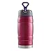bubba Hero Sport Kids Insulated Stainless Steel Water Bottle with Flip-Up Straw, 12 oz., Pink