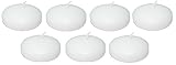 D'light Online Large Floating Candles 3 Inch Bulk Pack for Events, Weddings, Spa, Home Decor, Special Occasions and Holiday Decorations (Set of 72, White)