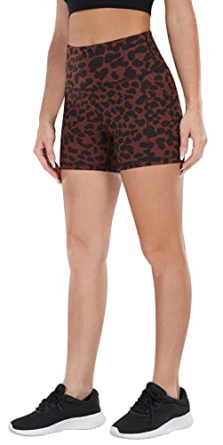 Fengbay 2 Packs Print Biker Shorts for Women 5\