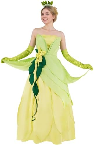 Amazon.com: Cosplay.fm Women's Yellow Waitress Dress Housemaid Cosplay  Costume Halloween (S) : Clothing, Shoes & Jewelry