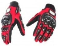 FastTech DX68145 Mcs-01A Motorcycle Racing Full-Finger Protective Gloves - Red + Black (Size L / Pair)
