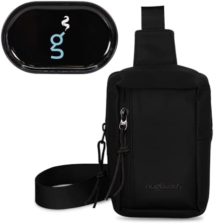 AC Infinity Sac à main anti-odeurs, sac de rangement anti-odeurs avec tissu en nylon 900D et doublure en filtre à charbon, pochette de voyage, sac de rangement inodore et anti-odeurs, noir, noir AC Infinity Sac à main anti-odeurs, sac de rangement anti-odeurs avec tissu en nylon 900D et doublure en filtre à charbon, pochette de voyage, sac de rangement inodore et anti-odeurs, noir, noir