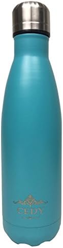 Double Wall Vacuum Insulated Stainless Steel Travel Sports Water Bottle Leak-proof No Sweating Keeps Drinks Hot &amp; Cold Perfect for Outdoor Multiple Colors 17oz(500ml)