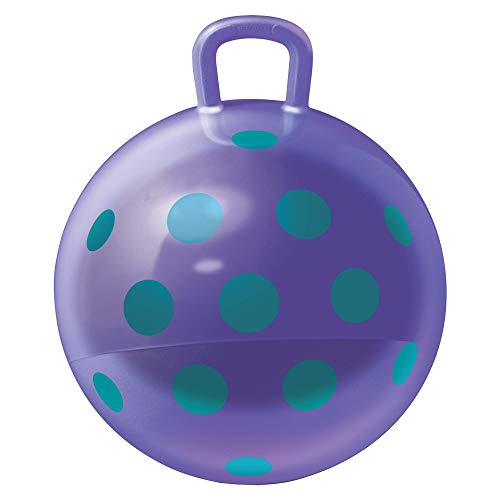 Hedstrom 15"" Metallic Purple Polka Dot Hopper (55-14602)
