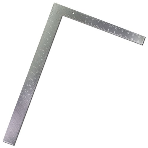 VINCA SCLS-2416 Carpenter L Framing Square 16 inch x 24 inch Measuring Layout Tool