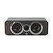 Q Acoustics 3090Ci Center Speaker Graphite Gray - 2-way Reflex Enclosure Type, 2 x 4 Mid/Bass Driver, 1 x 0.9 Tweeter - Active Speakers/Hifi Speakers for Home Theater Sound System