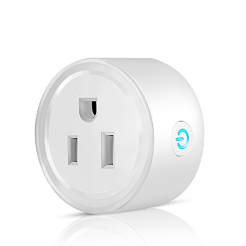 Click Here to See More Images Wi-Fi Smart Plug Mini Outlet | Remote & Voice Control Your Home & Devices | Compatible With Alexa, Echoes, Smartphones, iPhones & More ( 1 piece )