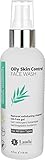 Oil Control Clarifying Face Wash, Oily Skin & Acne Deep Cleansing Face Wash with Natural Botanicals for Soft, Smooth, Clear Skin by Concept Skin (4 oz)