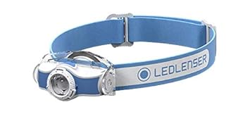 LEDLENSER MH5 Fashionable & Compact Outdoor Multipurpose Headlamp (Blue & White)