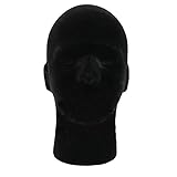 Ownsig Male Useful Styrofoam Foam Mannequin Head Model Wigs Glasses Hat Display Stand Black