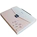 Snail&Hawk Poly Accordion Expanding-File-Folder with Handle and Tabs,A4 Size,13-Pockets,Pink