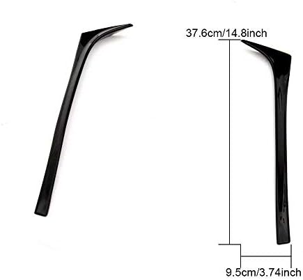 人気爆発 Qcwy ネタバレ フォルクスワーゲンgolf7 Mk7 14 18のabs光沢ブラックトランクスポイラーサイドフラップは Gtiまたはrには使用できません 驚きの値段で