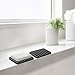 3Pack Anwenk Soap Dish for Shower Waterfall Soap Holder Soap Tray Soap Saver Drainer Flexible Silicone for Shower/Bathroom/Kitchen/Counter Top,Keep Soap Bars Dry Clean,Easy Cleaning-Black