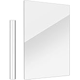 DS. DISTINCTIVE STYLE Acrylic Clay Roller and A4 Size Acrylic Sheet for Polymer Clay Rolling Pin with Clear Board Sheet DIY R