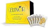 Under eye bags treatment dark circles under eye treatment - under eye patches (15 pairs) reduces dark circles, puffy eyes and under eyes wrinkles - elixor