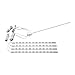Ikea Set of 4 Dioder White LED Strips Undercabinet Lights