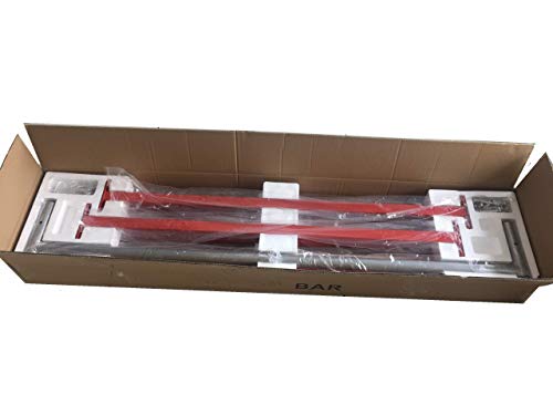 X-Factor 5 Ft Athletic Horizontal Bar Teens Adjustable Gymnastics Training Kip Bars RED