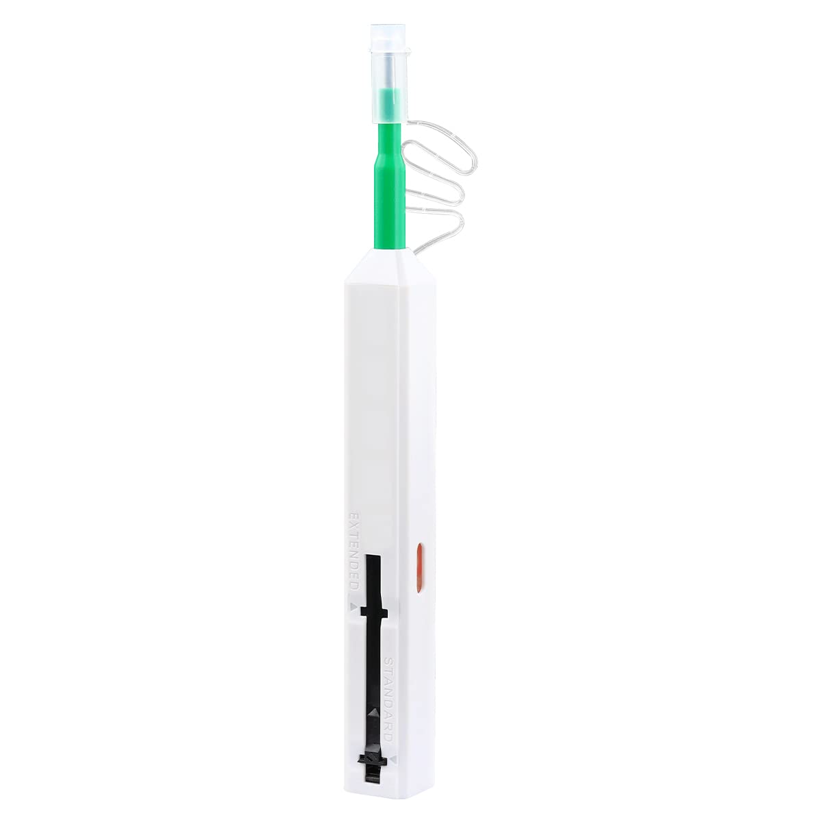 VOANZO 2.5mm Fibre Optic Cables Fiber Optic Connector Cleaner Pen Fibre Optic Tools for FC SC ST Interface -White
