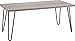 Ameriwood Home Owen Retro Coffee Table, Distressed Gray Oak