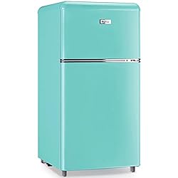 WANAI Compact Refrigerator 3.2 Cu.Ft Classic Retro