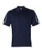 adidas Men's Climalite 3-Stripes Cuff Polo Collegiate Navy/White