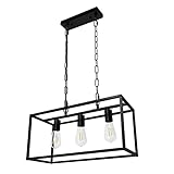 Black Farmhouse Kitchen Island Lighting Modern