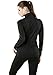 TSLA Women's Half Zip HyperDri Track Pullover Running Cool Dry Active Sport Shirt Top FKZ04