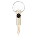 .308 Caliber Keychain Bottle Opener | Military Fired Brass Round | Nickel Plated Keyring From Lucky Shot (Single)