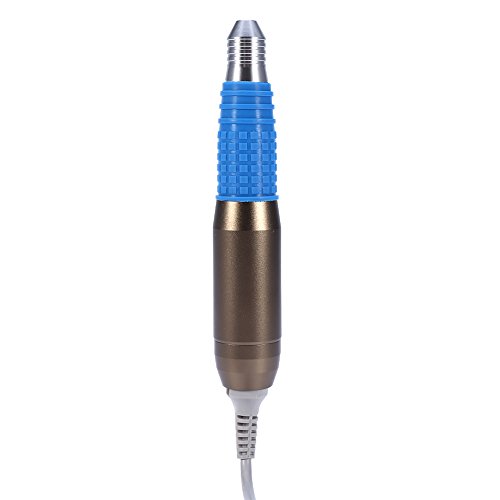 Boquite Electric Nail Drill Handle Manicure Machine Nail File Pen with Blue & Brown Polish Beauty Tools