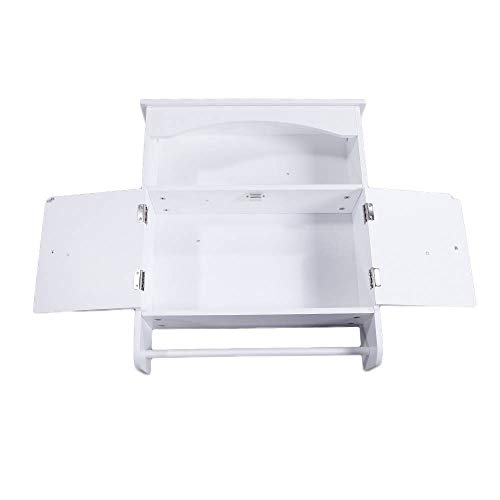 SHUTAO Bathroom Wall Cabinet White